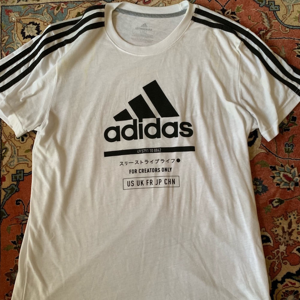 Adidas Creater Striped T-Shirt